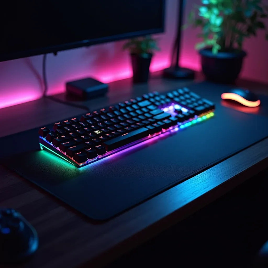 Gaming Desk Mats With Designs - Design-Driven Gaming Desk Mats for a Sleek Setup Upgrade