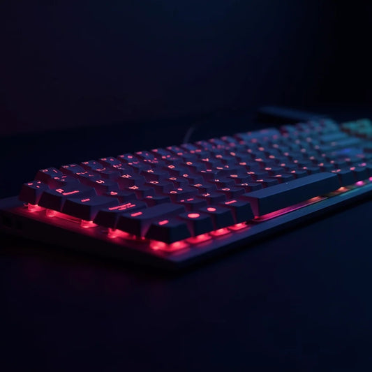 RGB Backlit Keyboard - RGB Backlit Keyboard for Crisp Typing and Vivid Lighting