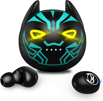 Ture Wireless Earbuds Gaming Bluetooth Earbud Touch Control In-Ear Headphones with Charging Case Noise Reduction 36H Playtime Kids Earphones,No Delay Sports Earbuds