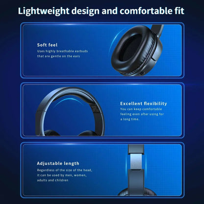 Wireless Gaming Headset Compatible for PS5 Switch PC Mac, 2.4 Ghz/Bluetooth 5.2 Gaming Headphones with Noise Cancelling Microphone 40+ Hours Battery Life,3.5Mm Wired for Xbox Series