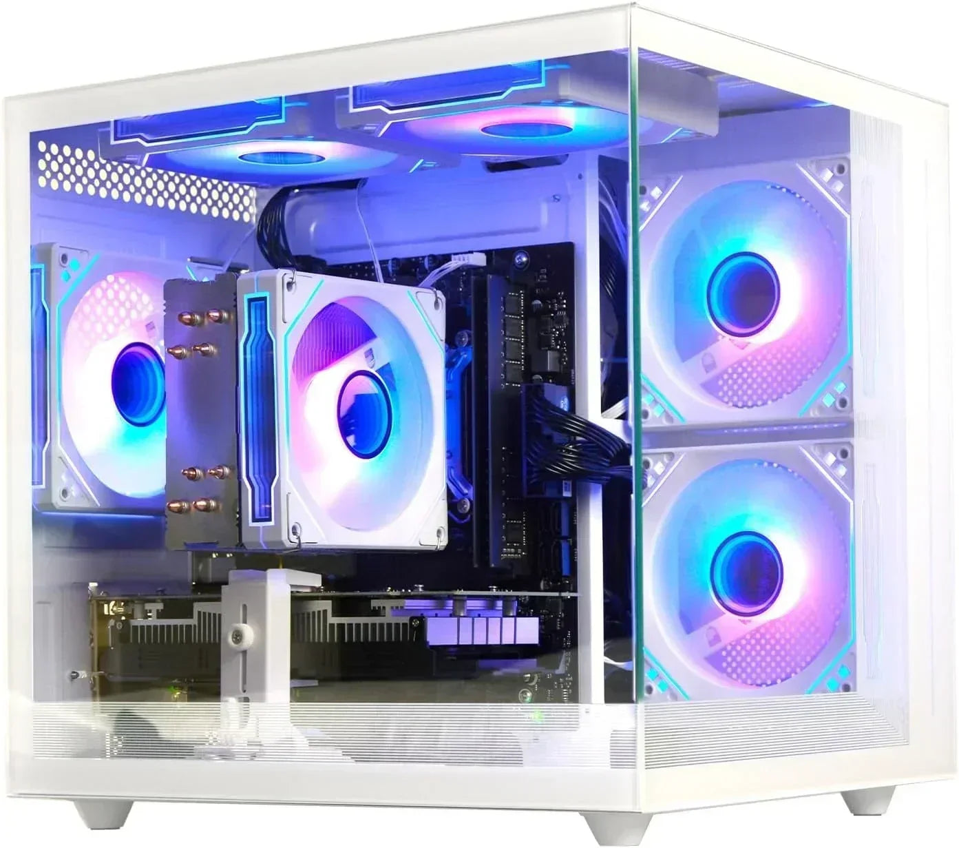 Gaming PC, Ryzen 5 5500, RX 6500 XT 4GB, 16GB DDR4, 1TB SSD, Wifi 6, 1080P Esports