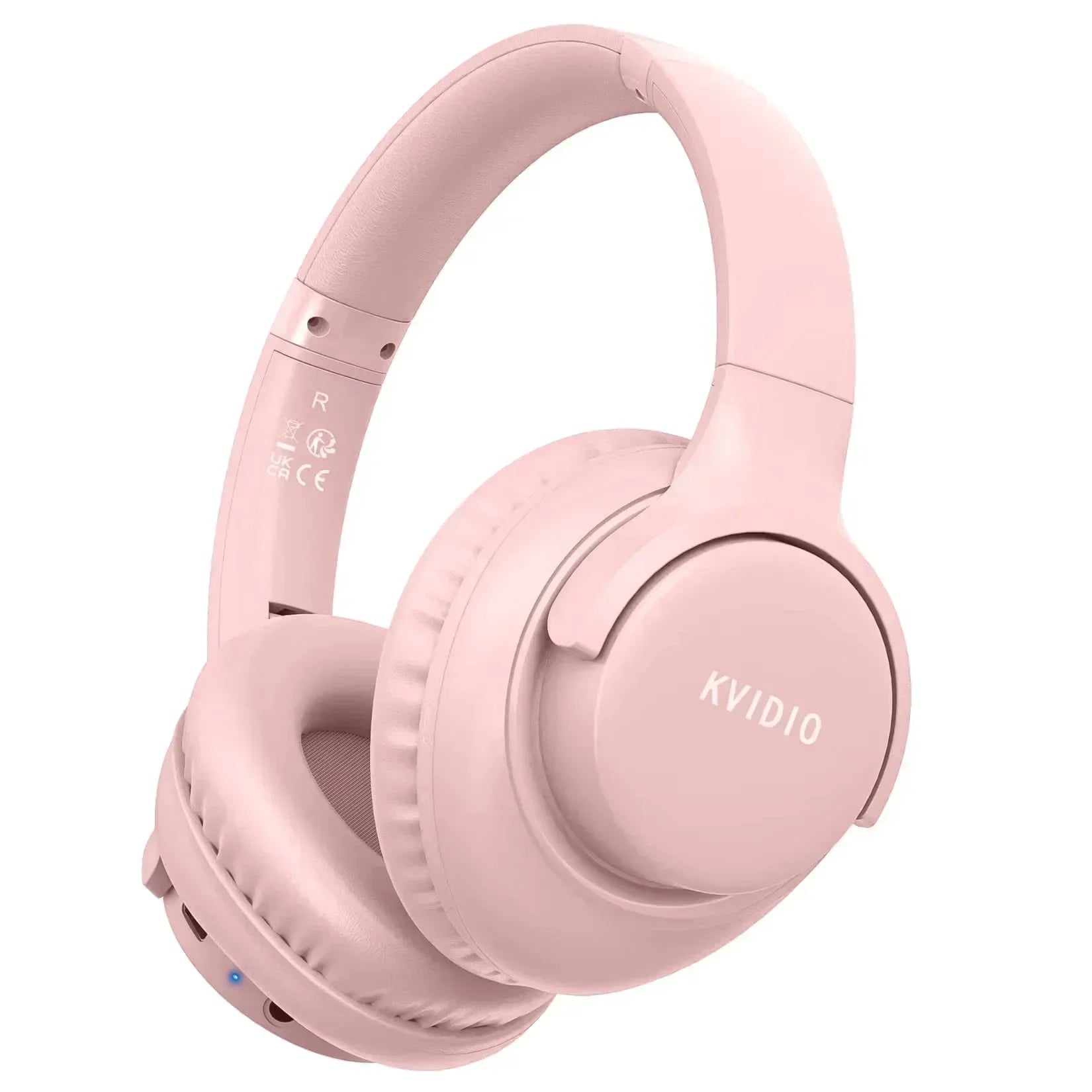 Wireless Bluetooth Headphones, 65H Running Time Over-Ear Headphones with Microphone, Bass Headphones for Computer Laptop Travel Home Office PC (Black)