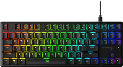 RGB backlit mechanical gaming keyboard with black keys, marketed by Byte Style for modern setups