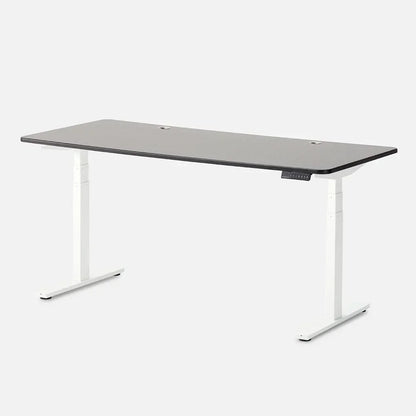 Desk 2 L-Shaped Standing Desk Triple Motor 77 X 64 White - Black
