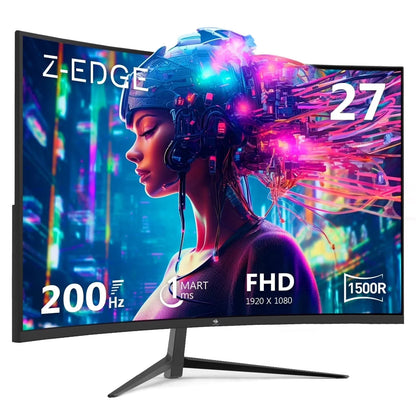 UG27F 27-Inch Curved Gaming Monitor 165Hz 1Ms Full HD 1920X1080 LED Monitor HDMI DP Port