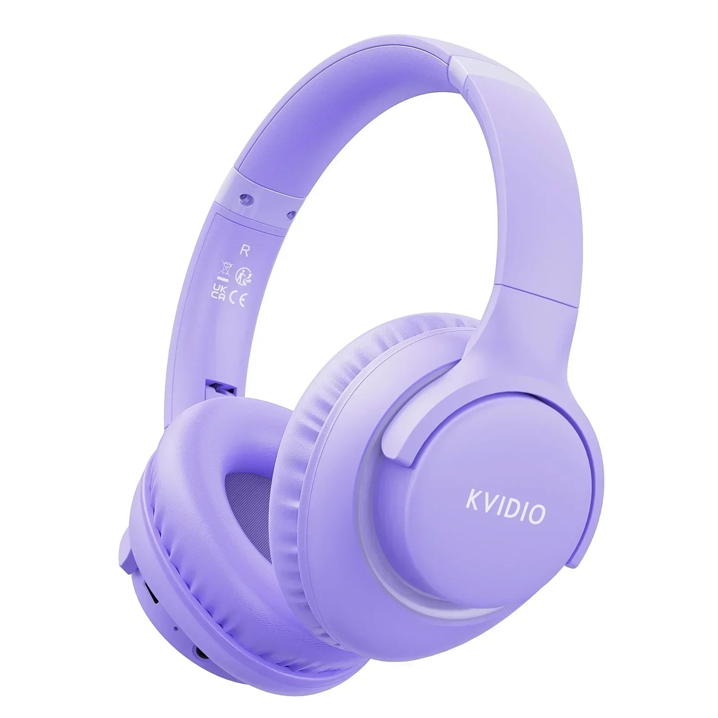 Wireless Bluetooth Headphones, 65H Running Time Over-Ear Headphones with Microphone, Bass Headphones for Computer Laptop Travel Home Office PC (Black)