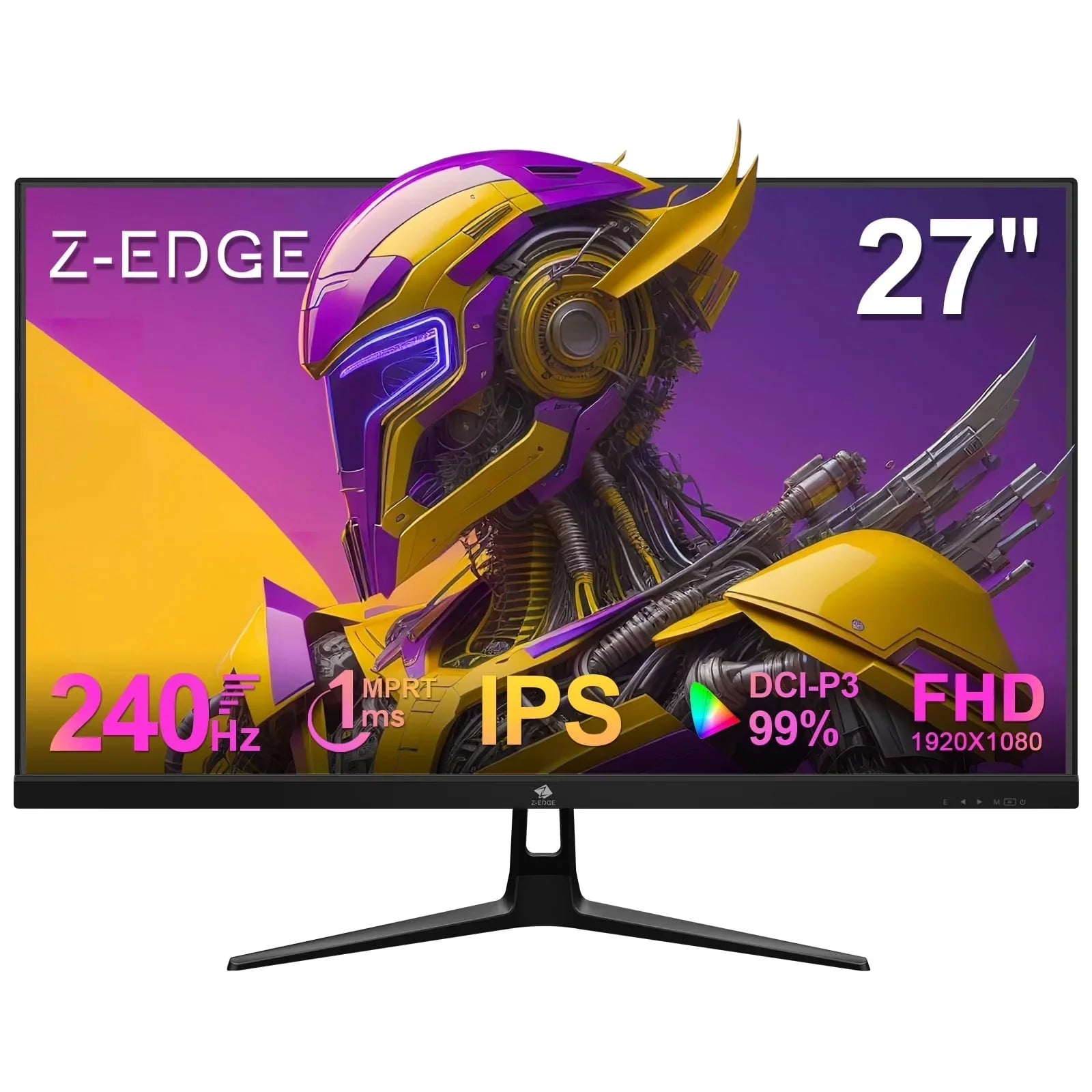 UG27F 27-Inch Curved Gaming Monitor 165Hz 1Ms Full HD 1920X1080 LED Monitor HDMI DP Port