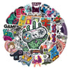 Vintage Gamer 50 Sticker Collection