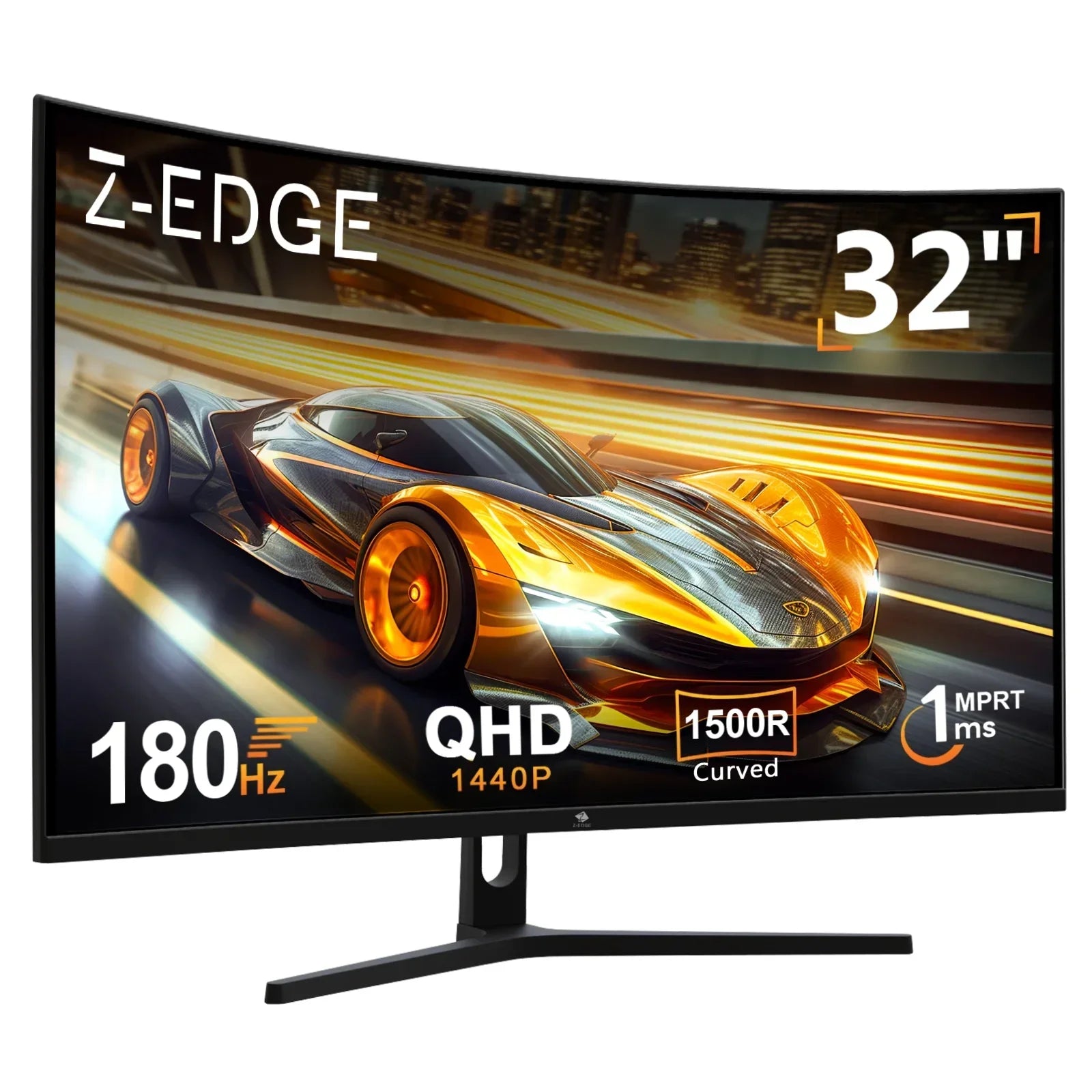 UG27F 27-Inch Curved Gaming Monitor 165Hz 1Ms Full HD 1920X1080 LED Monitor HDMI DP Port