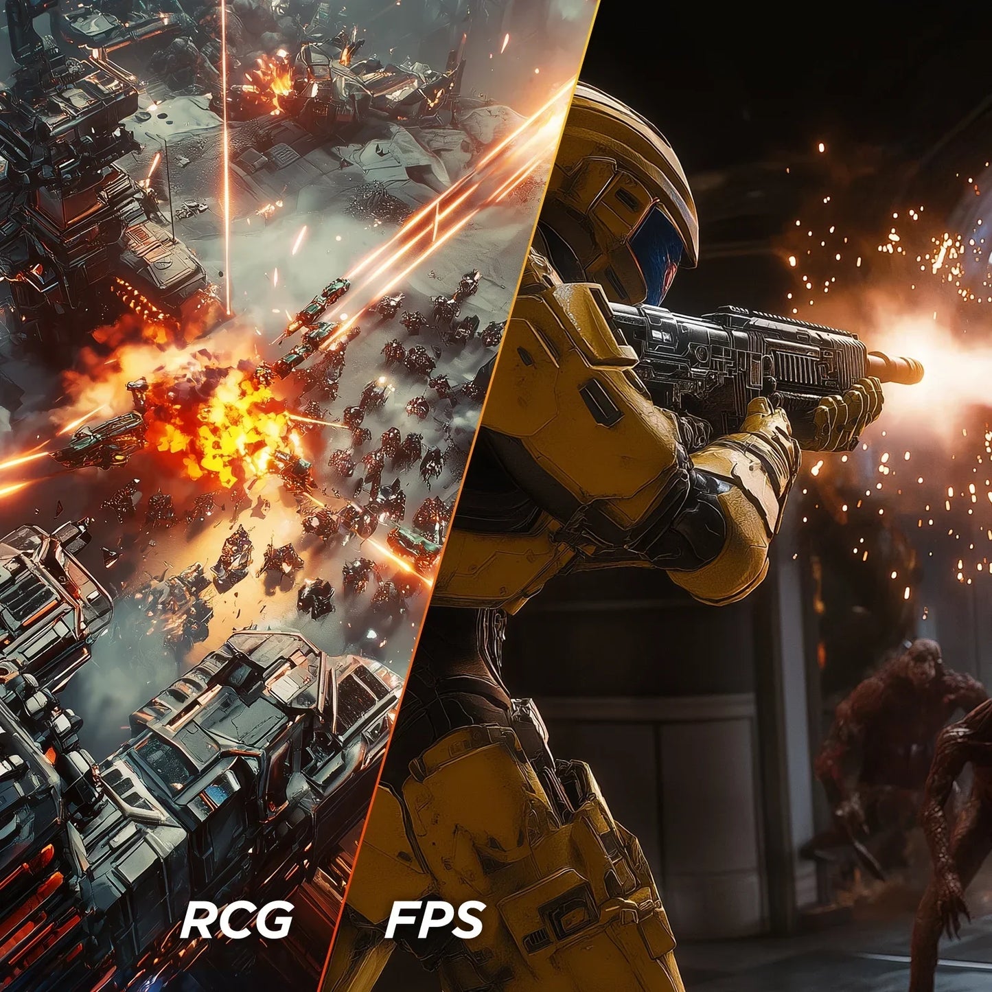 25" FHD Gaming Monitor, 240Hz 1080P Curved Monitor, Adaptive G-Sync, New, G2511XC