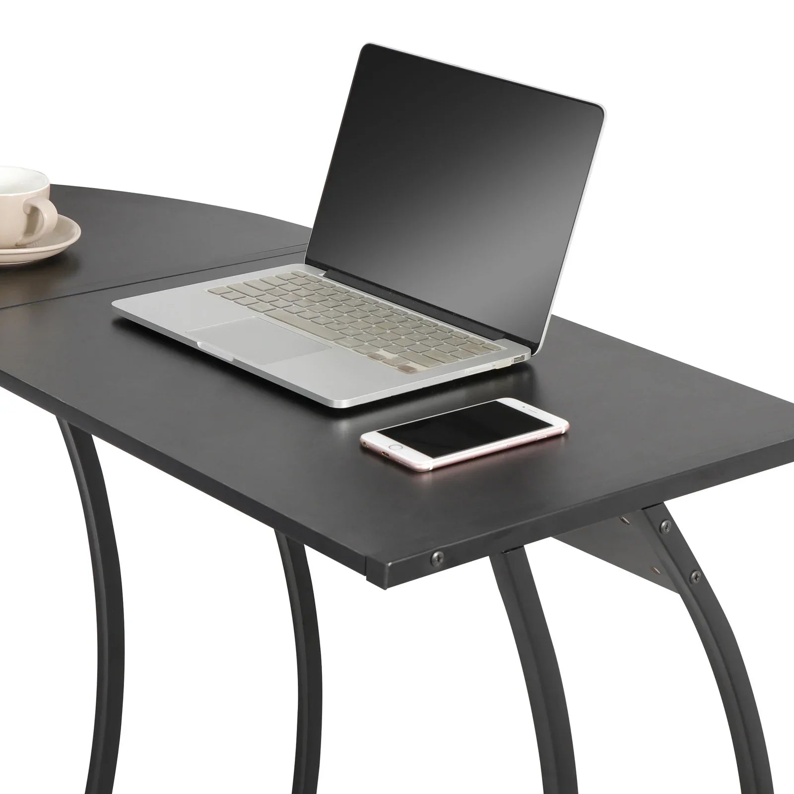 58" Computer Gaming Laptop Table L Shaped Desk Workstation Home Office Desk