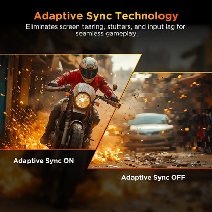25" FHD Gaming Monitor, 240Hz 1080P Curved Monitor, Adaptive G-Sync, New, G2511XC