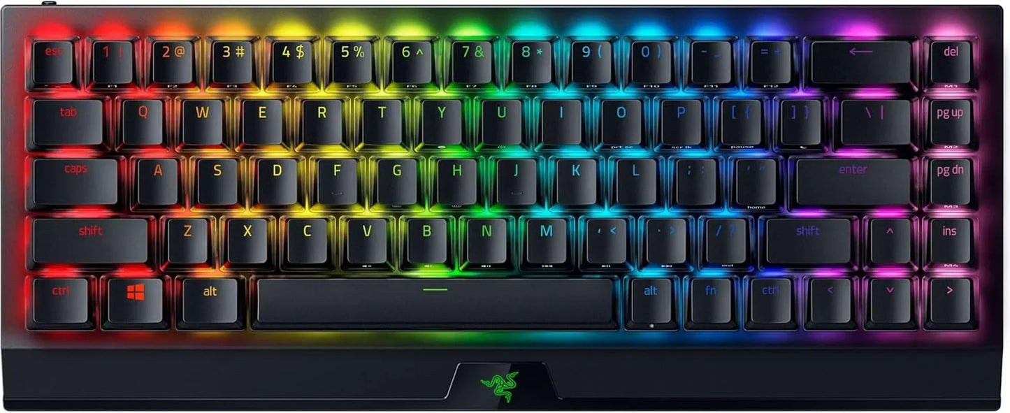 RGB-backlit mechanical gaming keyboard with 8-bit retro style on Byte Style homepage