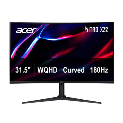 Acer Nitro XZ2 31.5-inch curved gaming monitor with WQHD resolution and 180Hz refresh rate