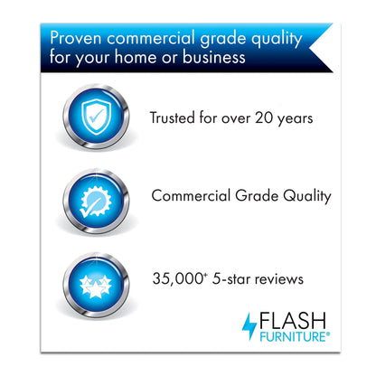 Flash Furniture commercial grade quality for home or business with 35,000+ 5-star reviews