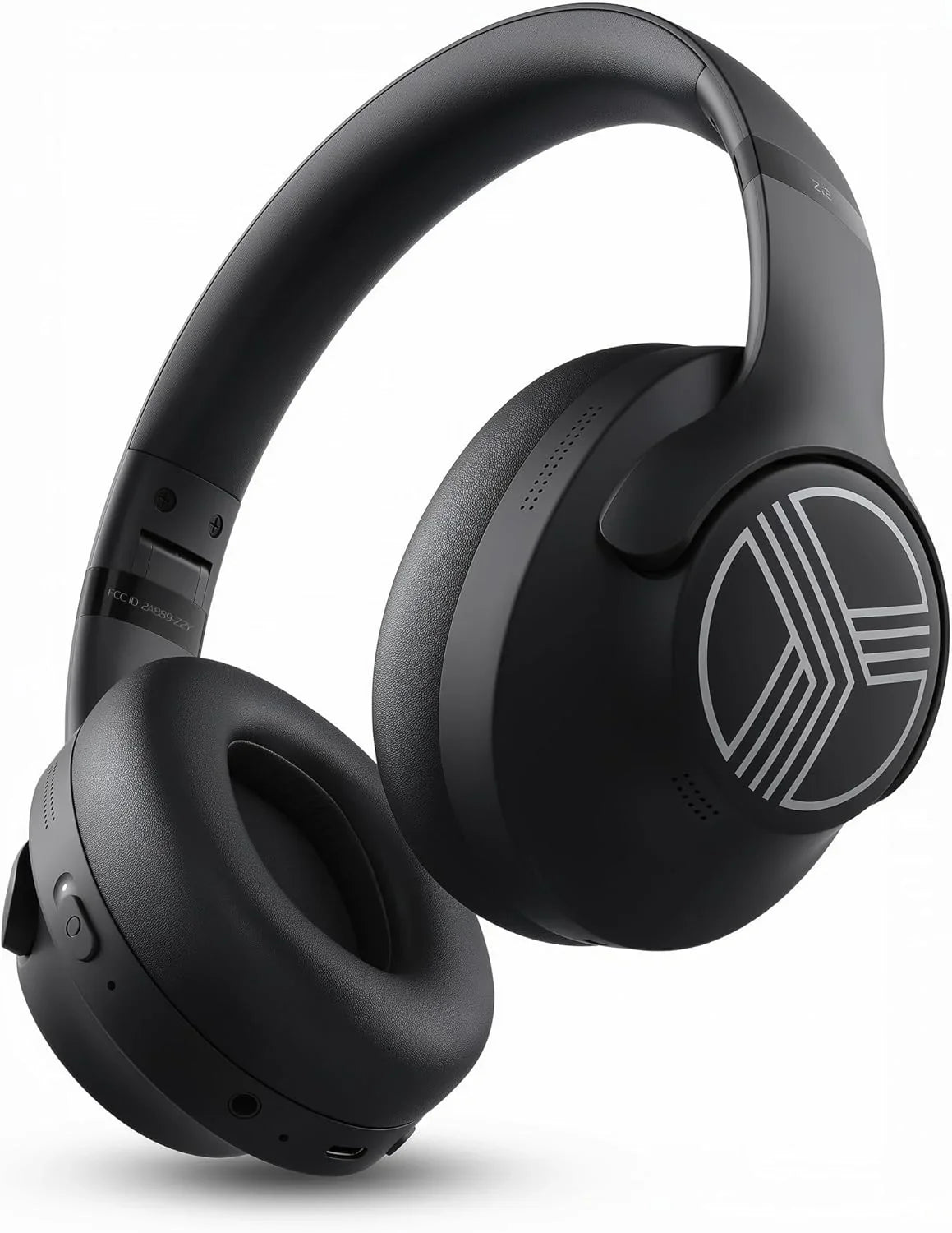 Z2 – Hybrid Active Noise Cancelling Wireless Headphones for Gym & Sports Workout, Lightweight Foldable, 58H Battery, Deep Bass, over Ear Headphones Wireless Bluetooth with Mic for Travel