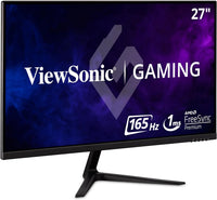 27-inch ViewSonic gaming monitor with 165Hz refresh rate, 1ms response time, and AMD FreeSync Premium