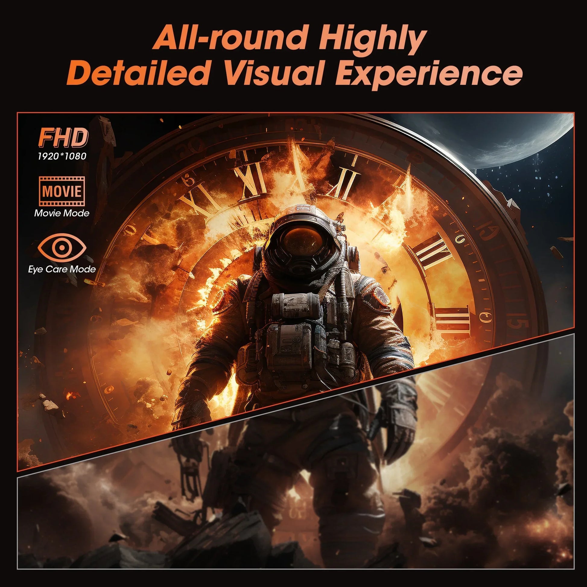 24" 1080P Gaming Monitor, 240Hz FHD Computer Monitor, 1Ms Adaptive-Sync, VESA Mountable, New, G2411X