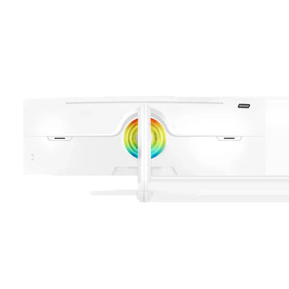 49" White Curved 5K DQHD Ultrawide Gaming Monitor
