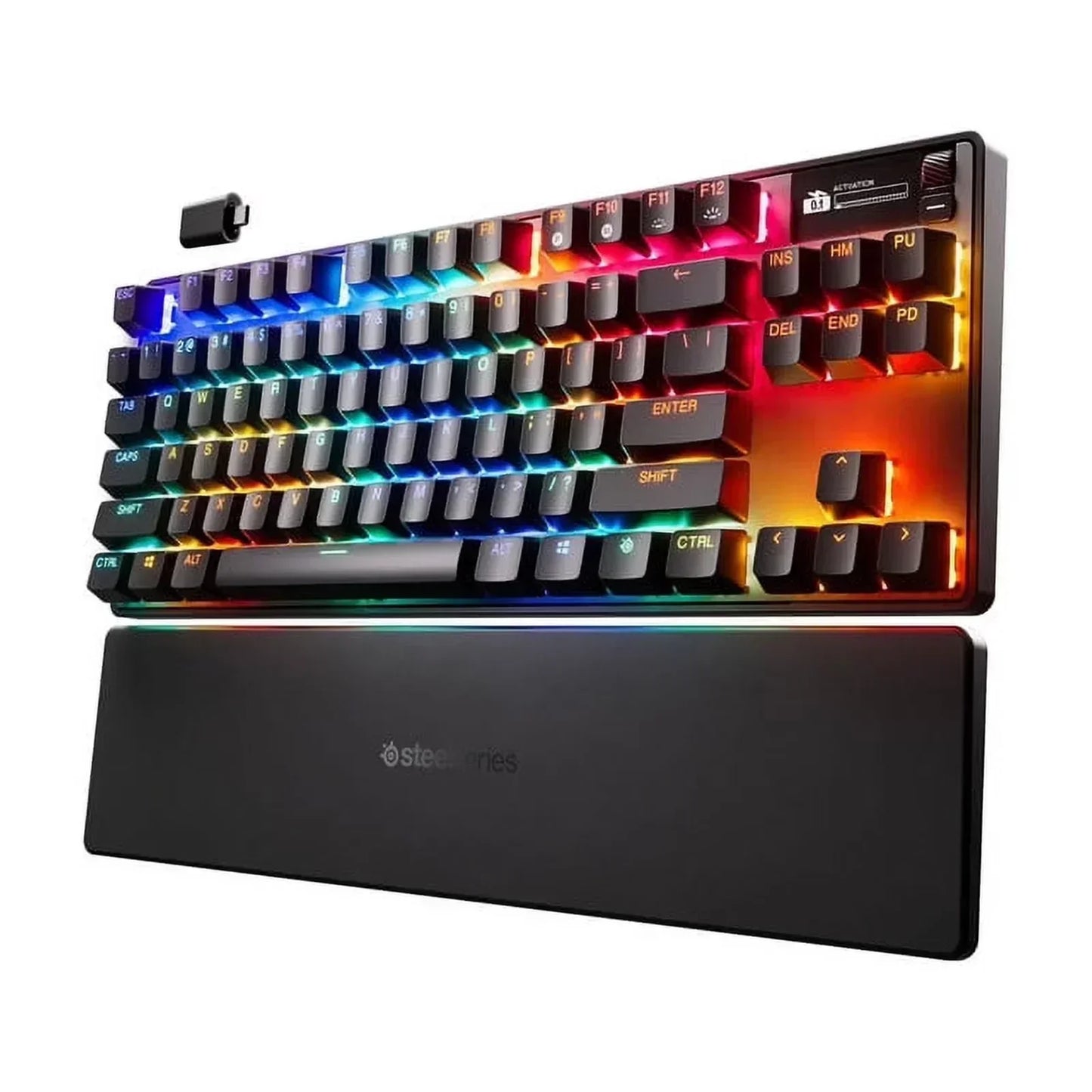 Apex Pro TKL Wireless Gen 3 Omnipoint 3.0 Hypermagnetic Switches — Adjustable Actuation — Rapid Trigger — Game-Ready Presets