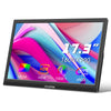 Jhcztrk 17.3Inch Portable Monitor HDMI Type-C Laptop Gaming Monitor 1600X900 with Built-in Speakers and Tripod External Slim Travel Monitor Mac Smartphone PS4/PS5/ Gaming Monitor Second Monitor