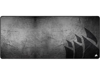 Corsair MM350 PRO XL extended gaming mouse pad with premium spill-proof cloth and dark worn metal design