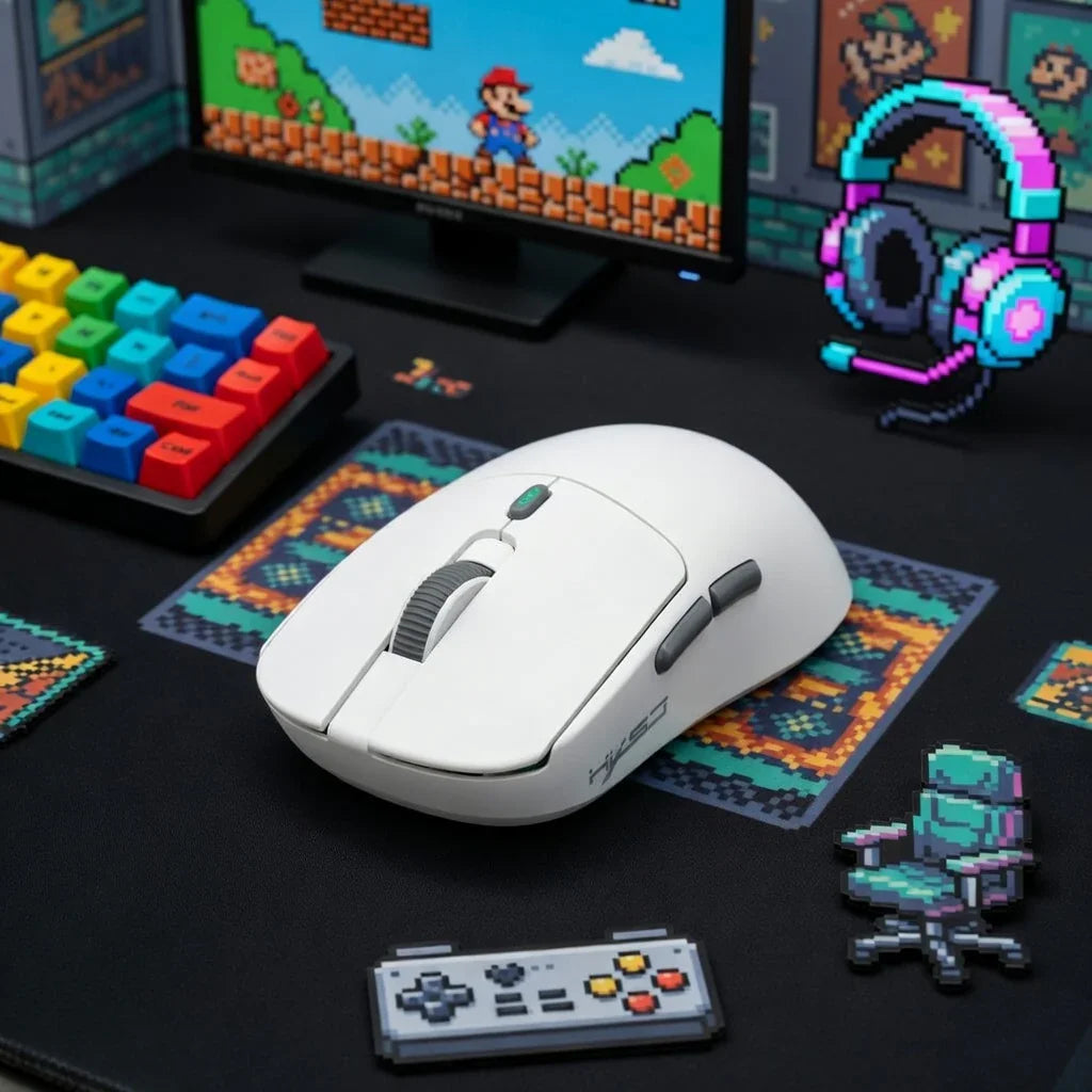 HXSJ T68 Tri-Mode Wireless Gaming Mouse | Long Battery Standby | 6 DPI Levels