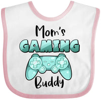 Moms New Player Aqua Bib