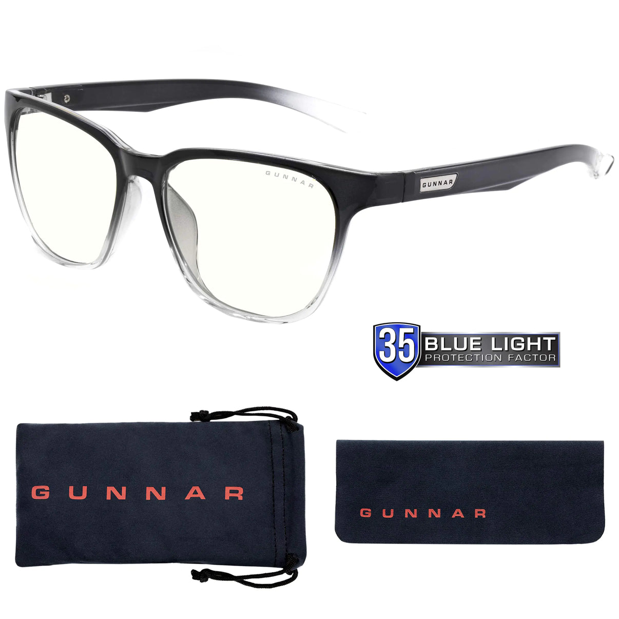 GUNNAR Elite - Blue Light Defense Gaming Glasses - Berkeley - ByteStyle