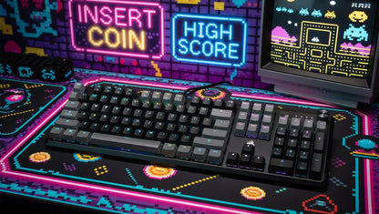 Corsair K70 CORE RGB Gaming Keyboard | USB Wired | Red Linear Switches | Gray