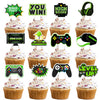 24pcs Gamer's Delight Cupcake Toppers – Esports Fun Party Supplies