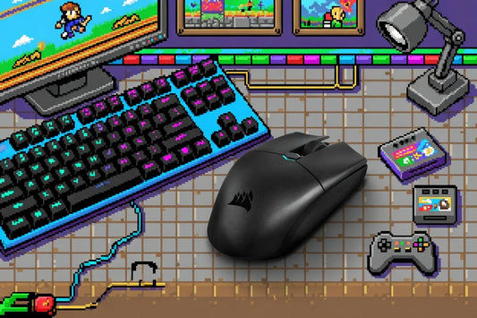 Corsair Katar Pro Wireless Gaming Mouse | Lightweight | Slipstream Wireless
