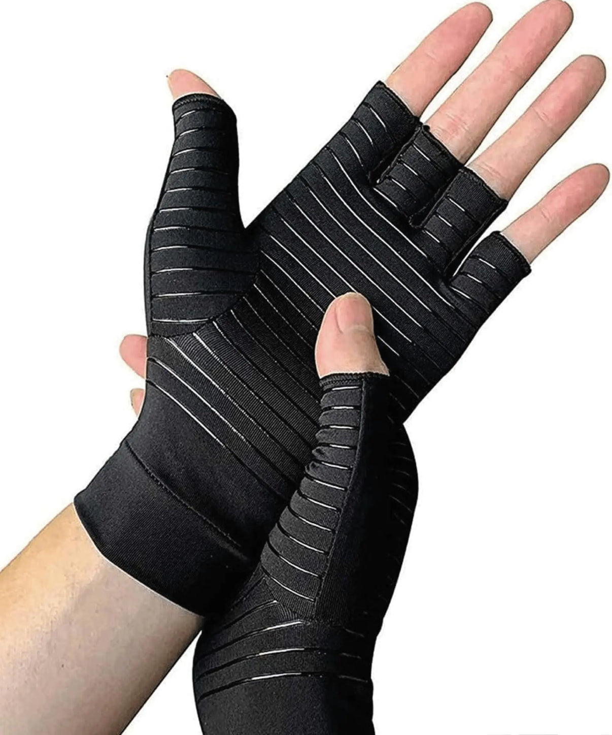 CopperFlex SkinTone Compression Gloves - Medium - ByteStyle