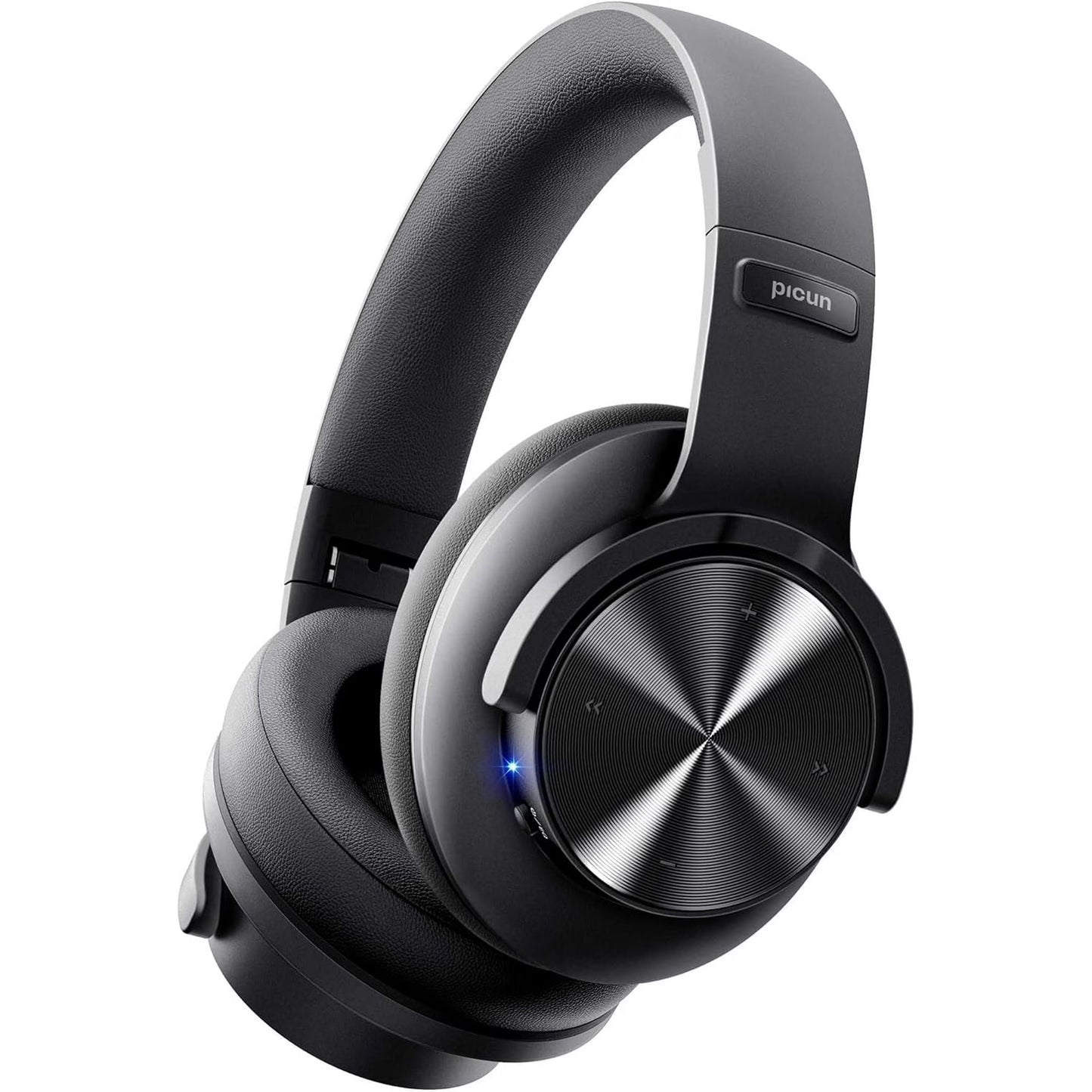 Picun B8 Wireless Bluetooth Headphones | Up to 120Hr Battery | 3 EQ Modes | Game Mode | Foldable