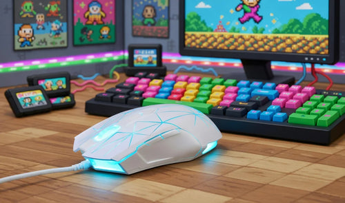 AJAZZ AJ52 Watcher RGB Gaming Mouse | 7 Programmable Buttons | Ergonomic | LED Backlit