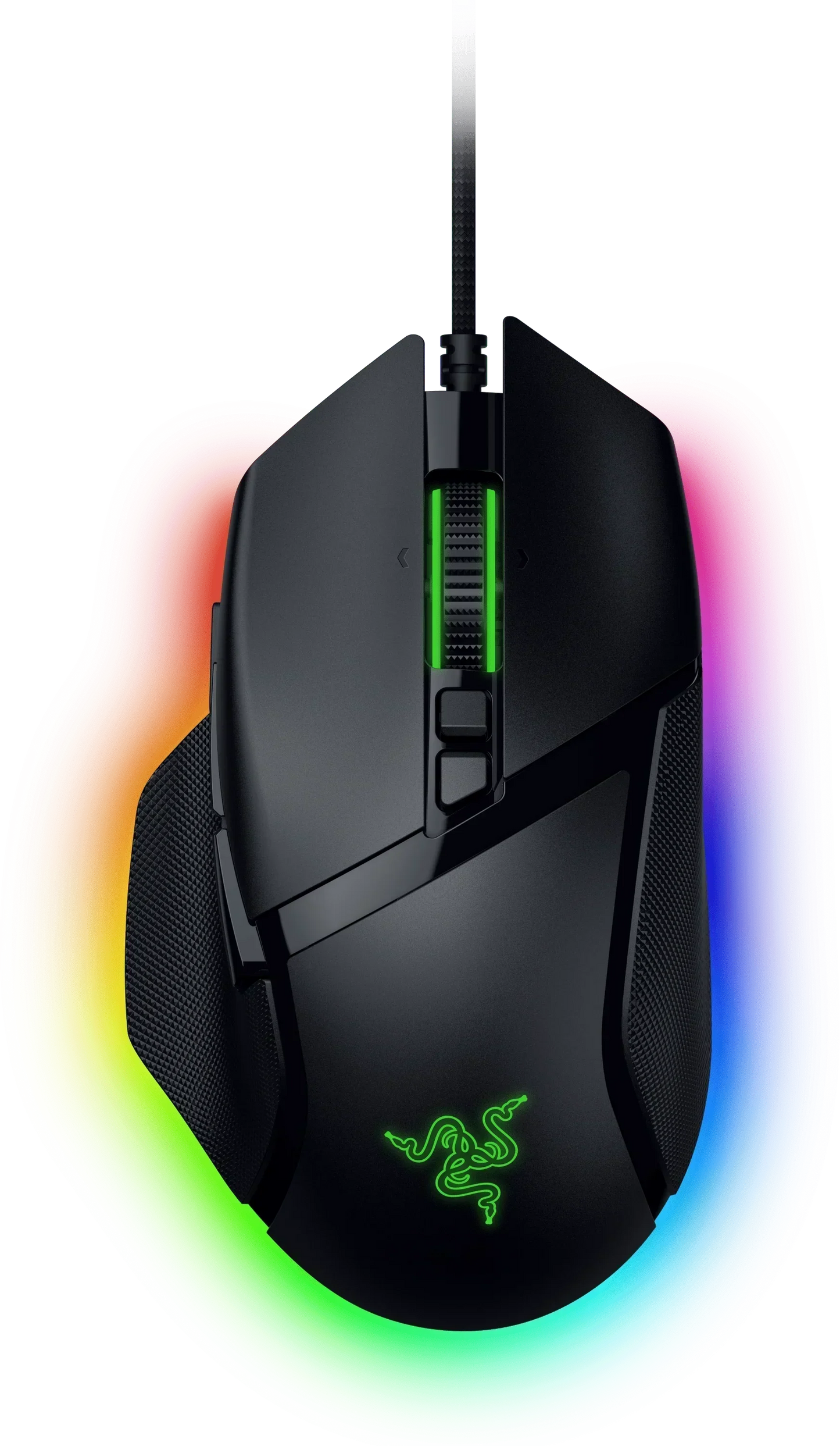 Basilisk V3 35K Fully Customizable Ergonomic Gaming Mouse with Chroma RBG, Black