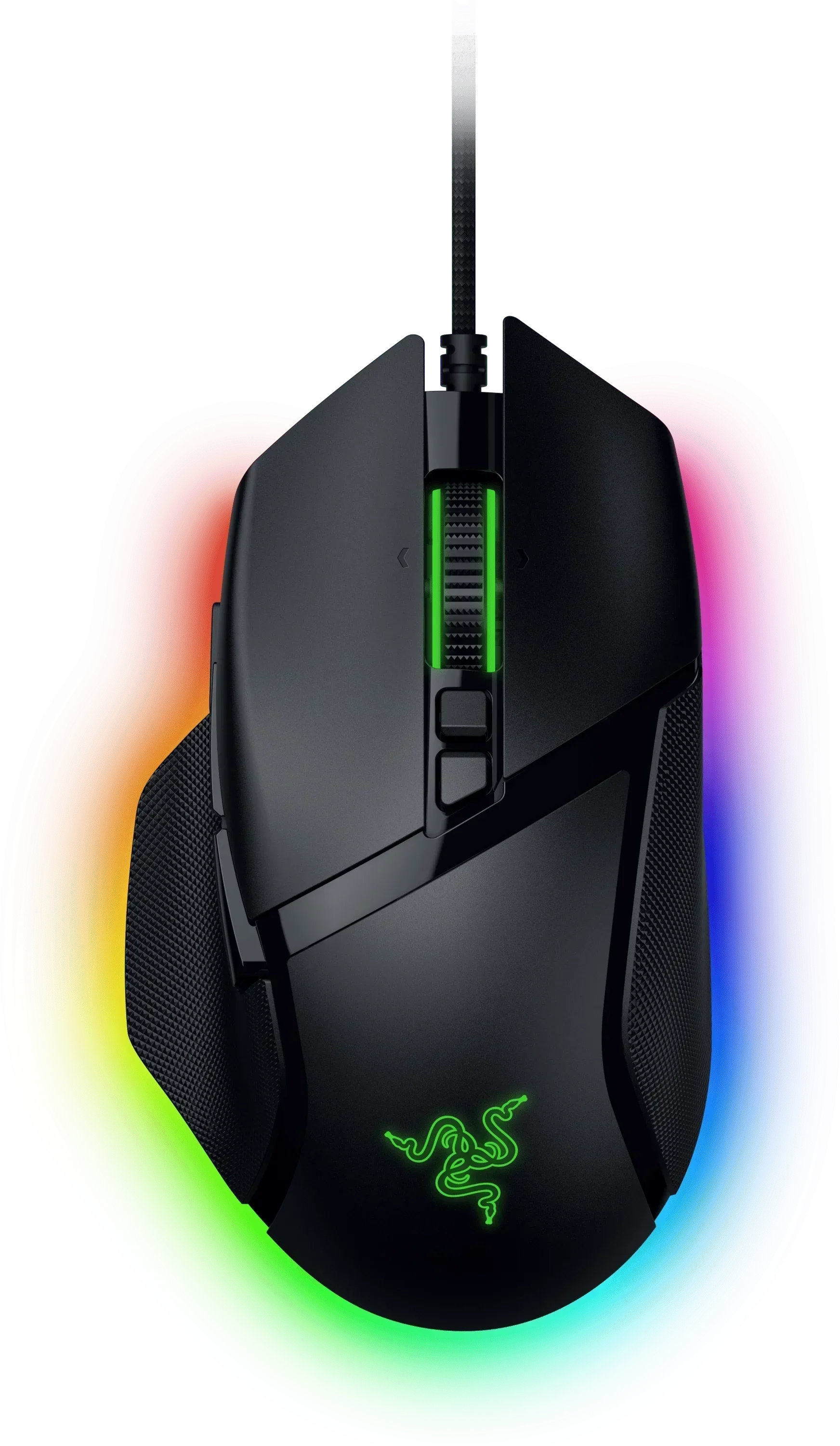 Basilisk V3 35K Fully Customizable Ergonomic Gaming Mouse with Chroma RBG, Black