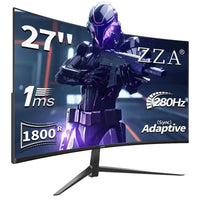 ZZA 27" High-Speed Curved Gaming Monitor 280Hz HD