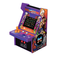 Mini Data East arcade machine with retro 8-bit artwork, joystick, and classic game screen.