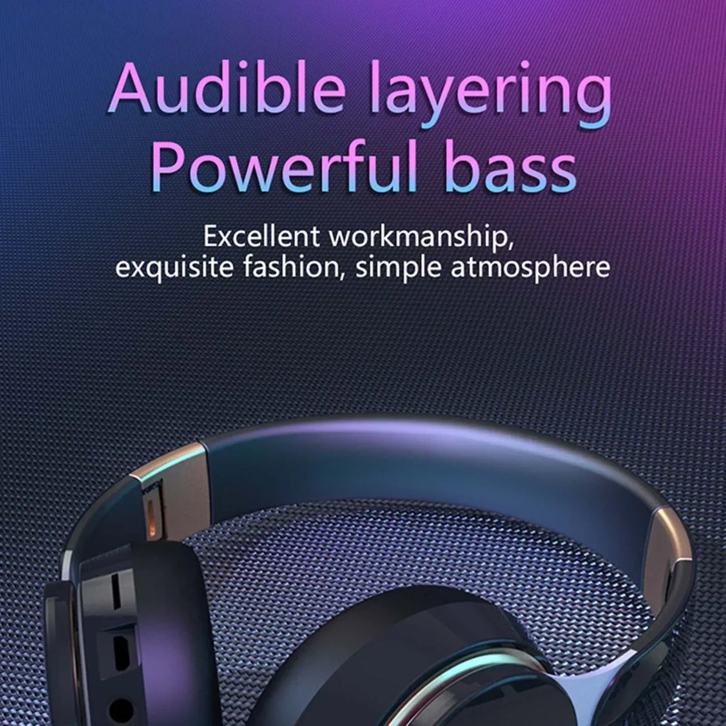 On-Ear Headphones Bluetooth Wireless, Wireless Headphones, 10 Hour Bluetooth Playtime, Noise Isolation, Travel Headset