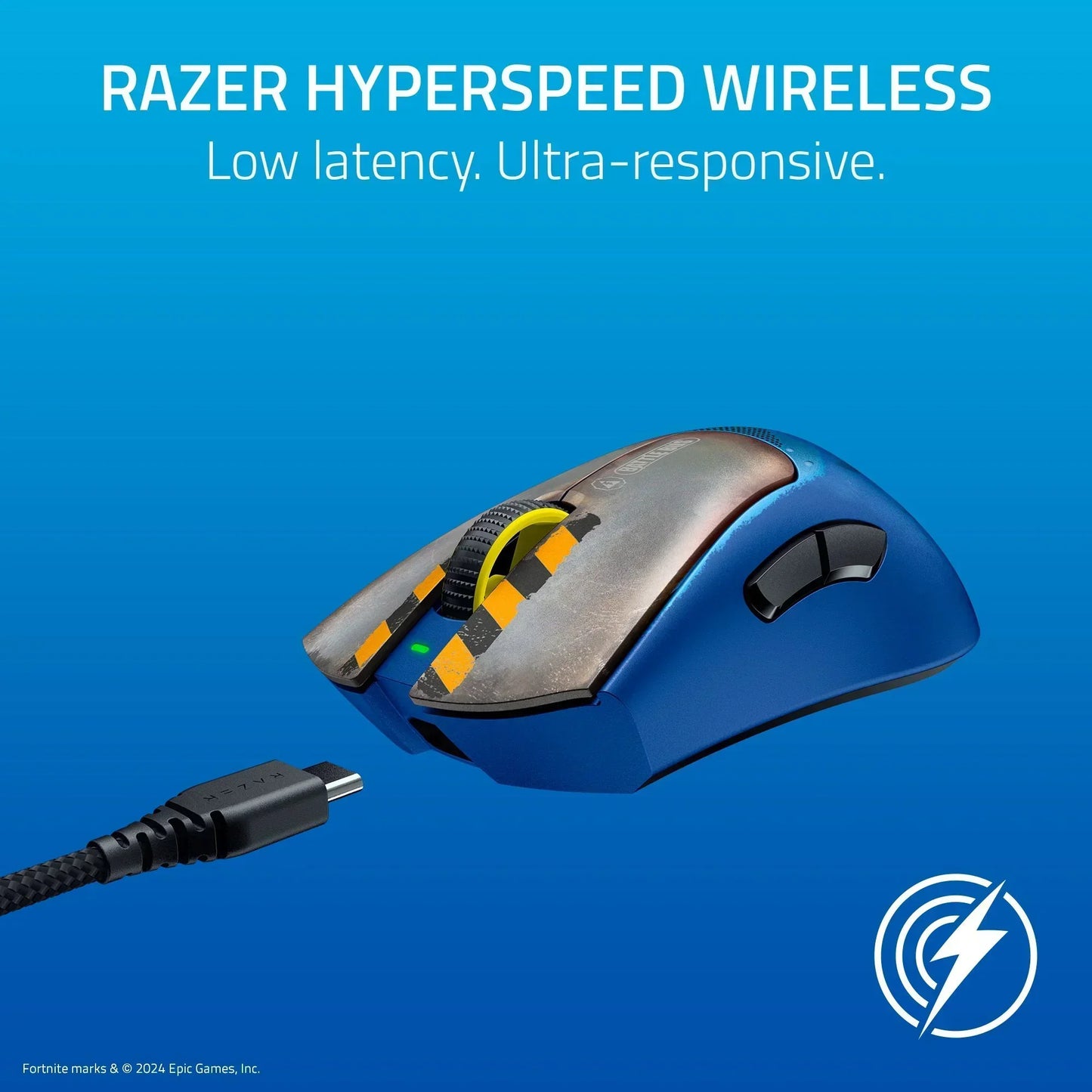 Deathadder V3 Pro Optical USB Type C Gaming Mice, Multicolor