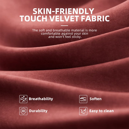 Soft skin-friendly velvet fabric for gaming apparel, breathable, durable, and easy to clean