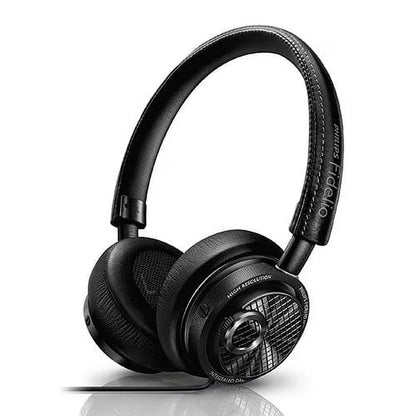 PHILIPS Fidelio M2L/27 High-Resolution Headphones, Lightning Connector, Built-In DAC, Premium Sound, Black