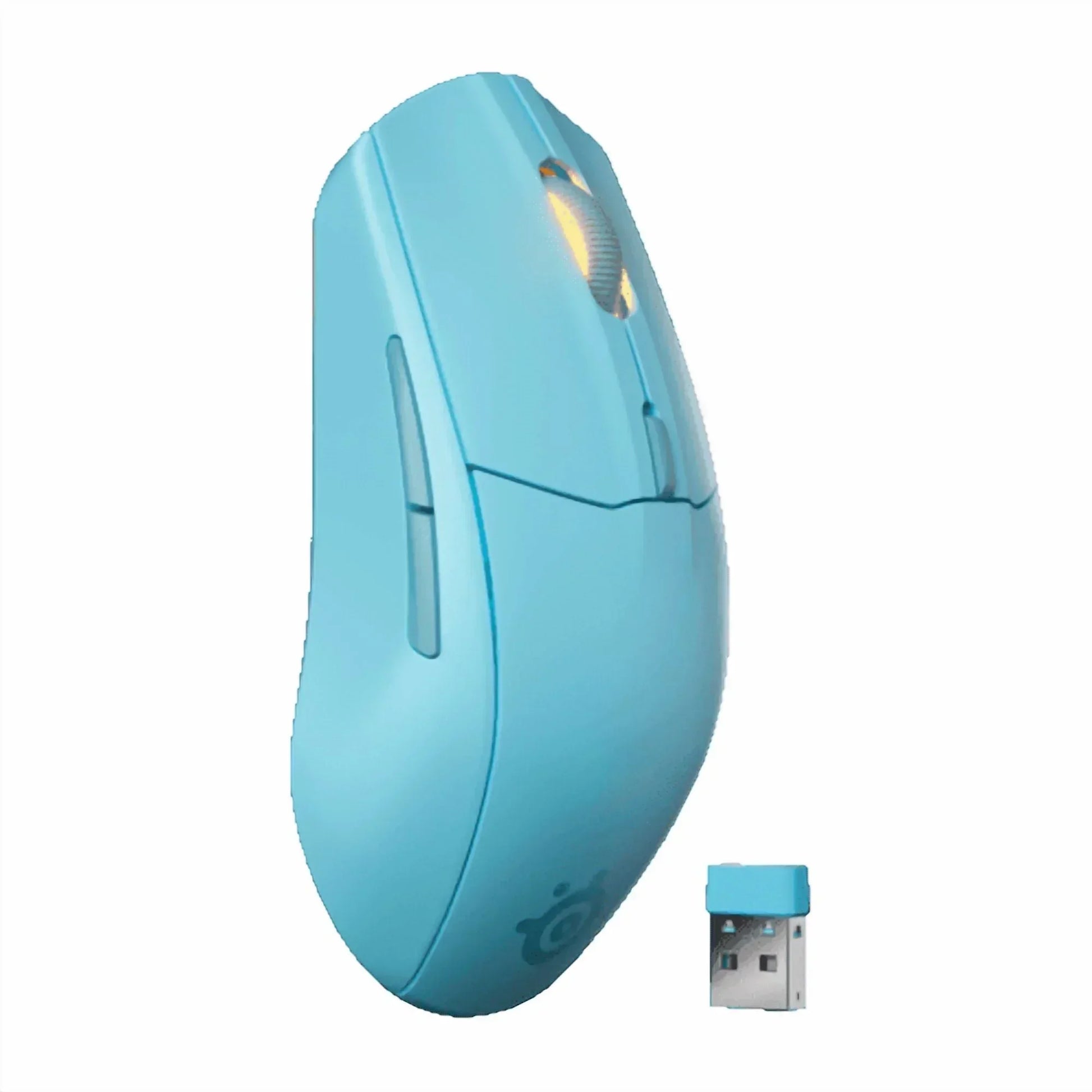 Rival 3 Wireless Gen 2 Gaming Mouse — 2.4Ghz and Bluetooth — 18000 DPI Truemove Air Optical Sensor — 60 Million Click Durability — Light-Weight — 100% PTFE Feet — White