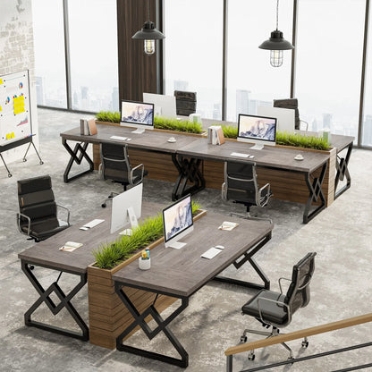 63-In Large Executive Desk, Home Office Computer Desk