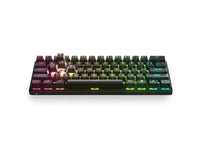 RGB mechanical gaming keyboard with 8-bit retro style and backlit keys on Byte Style