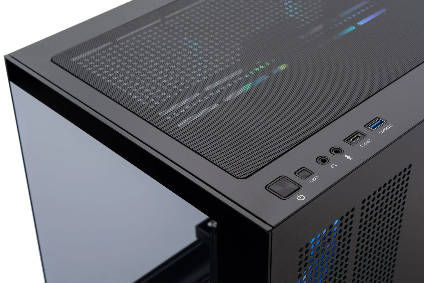 ABS Flux II Aqua Gaming PC - Windows 11- Intel Core 5 120 - Intel Arc A750 - 32GB DDR5 - 1TB - ABSWMT120A750
