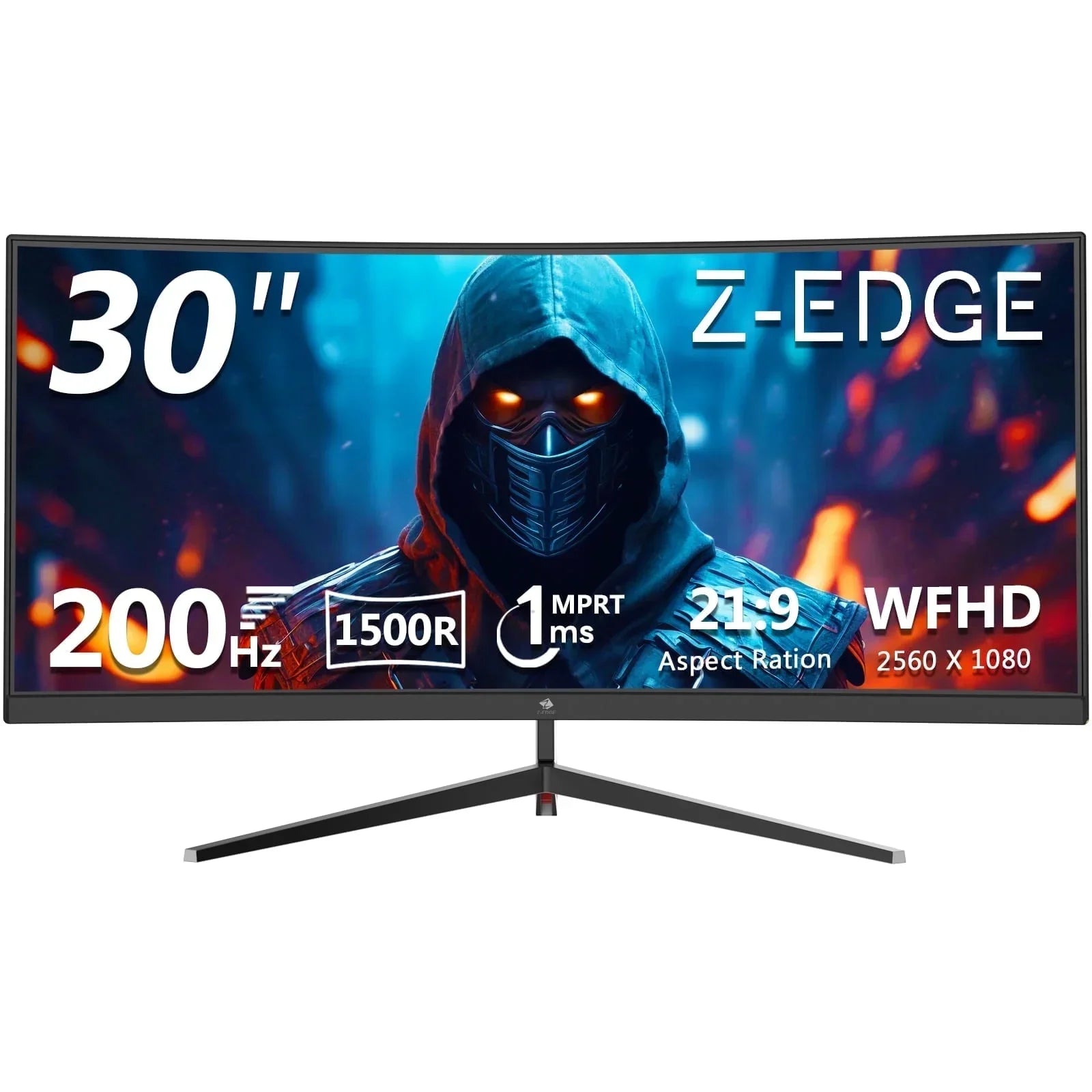 UG27F 27-Inch Curved Gaming Monitor 165Hz 1Ms Full HD 1920X1080 LED Monitor HDMI DP Port