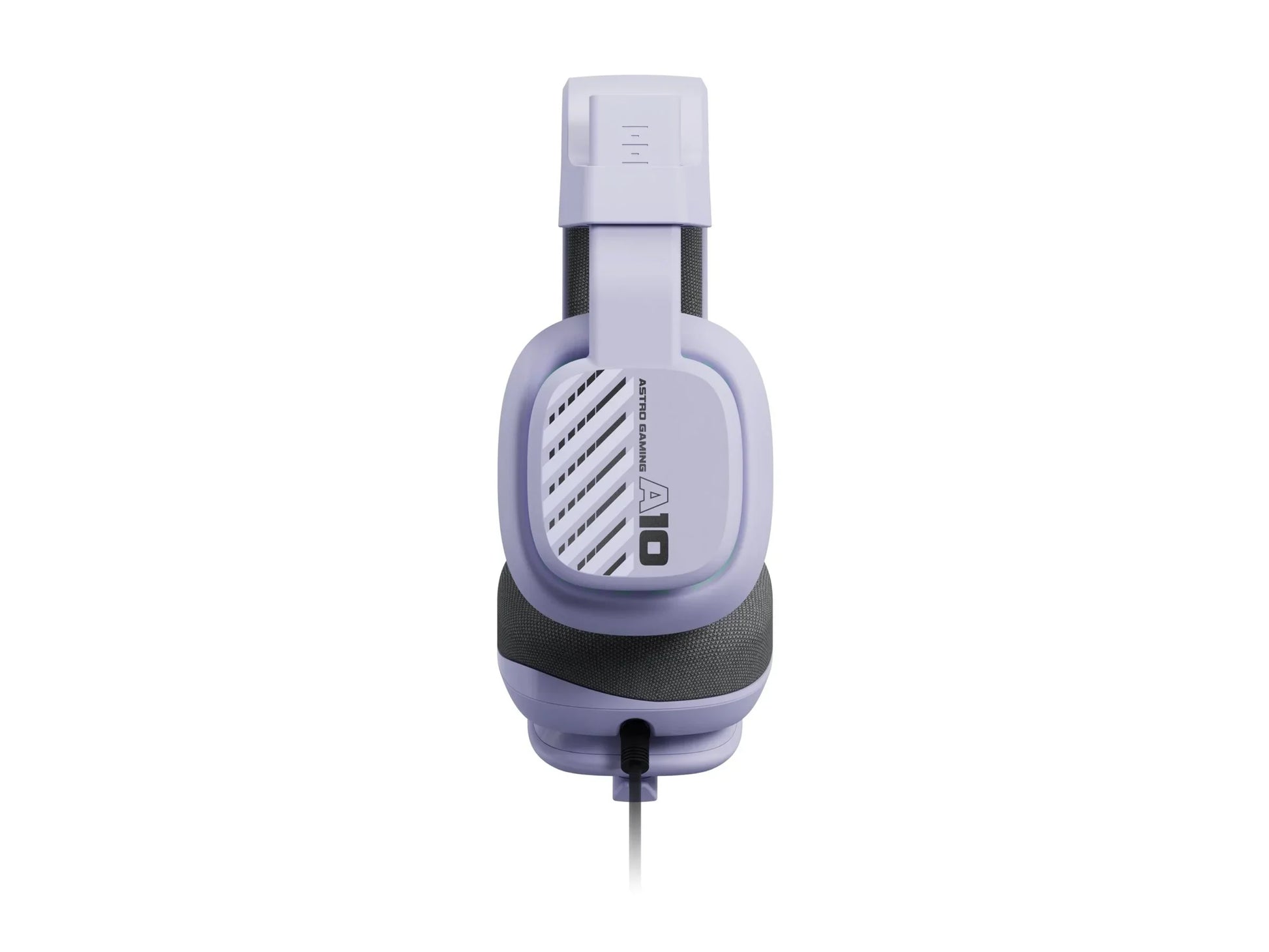 Astro Gaming A10 wired light purple gaming headset with cushioned ear cups