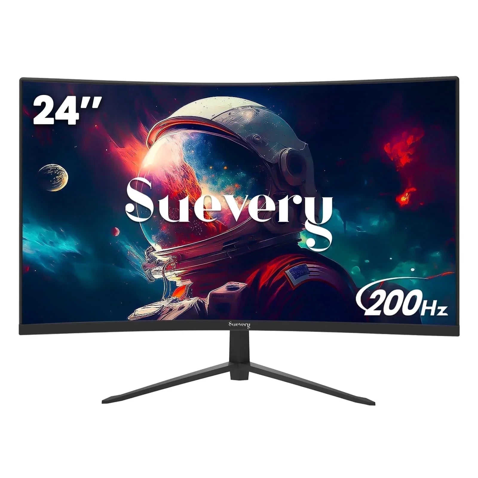 32" 200Hz Curved Gaming Monitor, FHD/1920*1080P Computer Monitor, 120 %Srgb, Freesync, Hdmi/Dp-Black